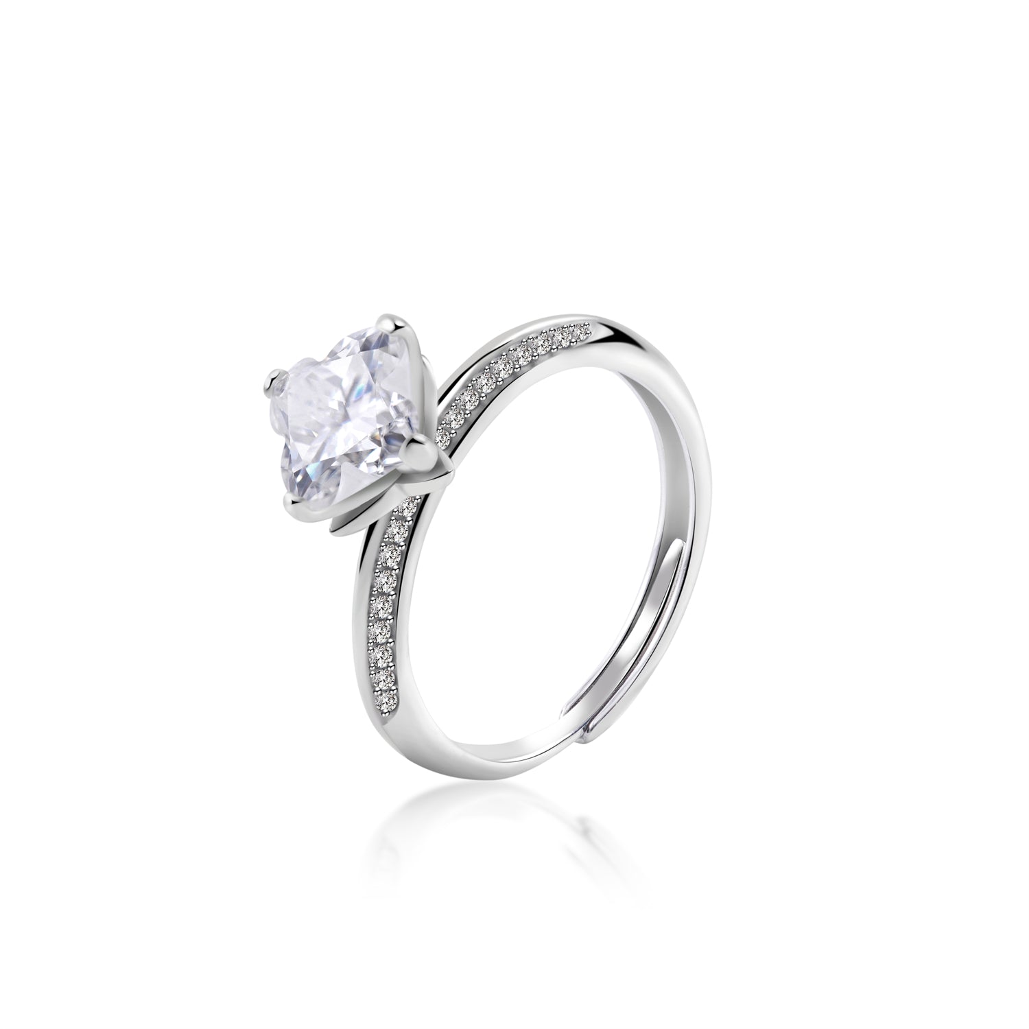 [MFR0002] Four leaf clover ring