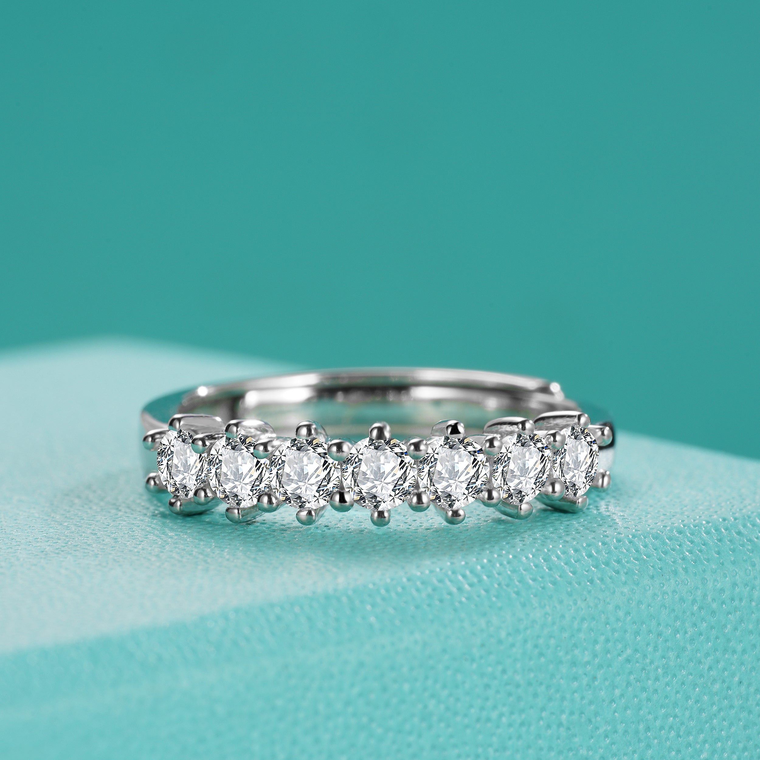 0.7-carat grain row ring [MSR.056]