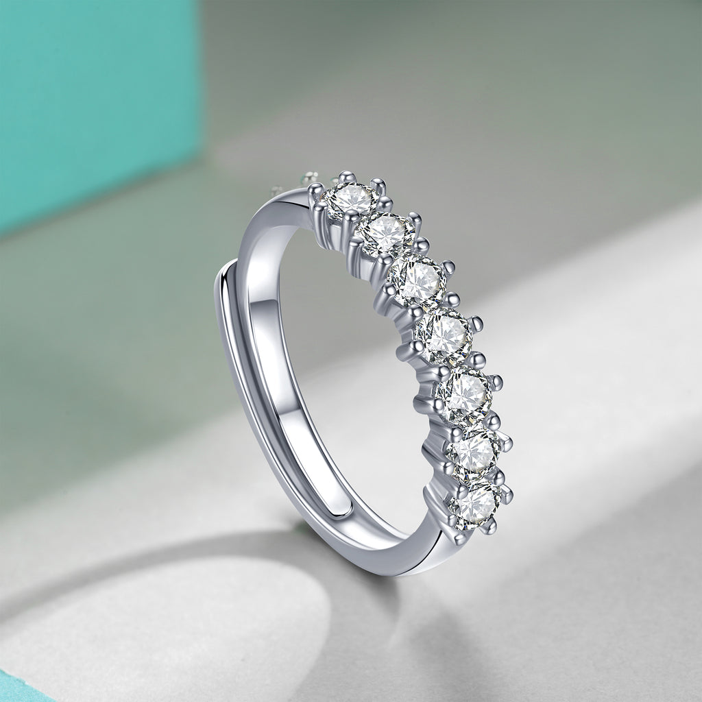0.7-carat grain row ring [MSR.056]