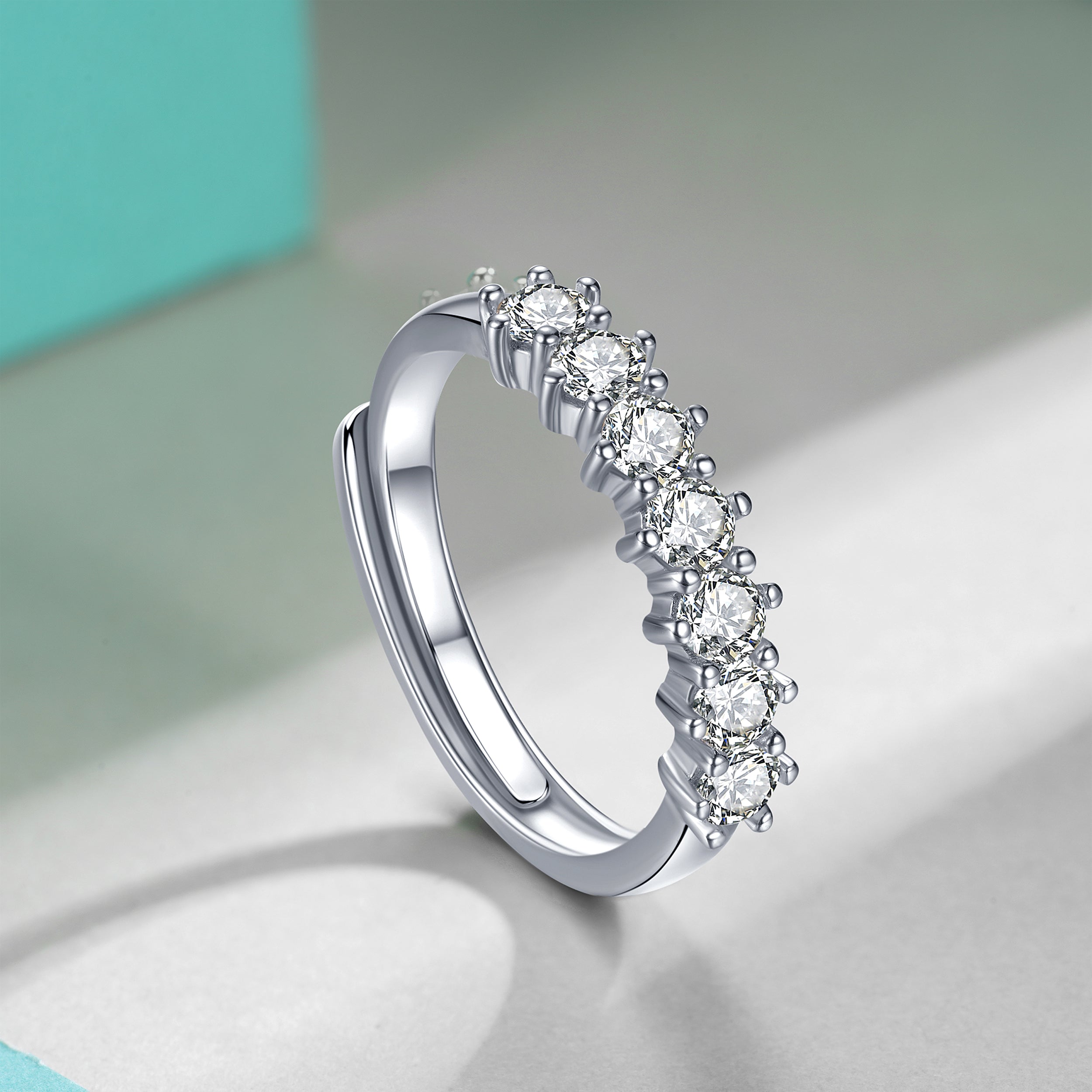 0.7-carat grain row ring [MSR.056]