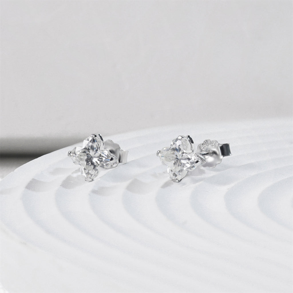 [ME0002] Four-leaf clover earrings