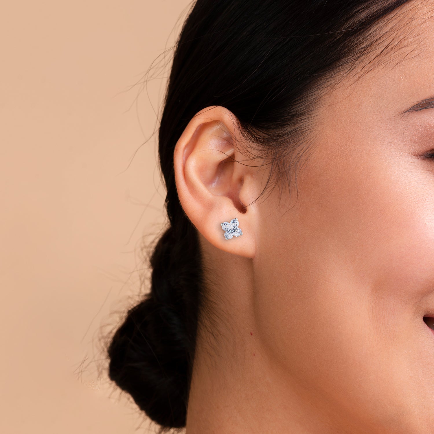 [ME0002] Four-leaf clover earrings