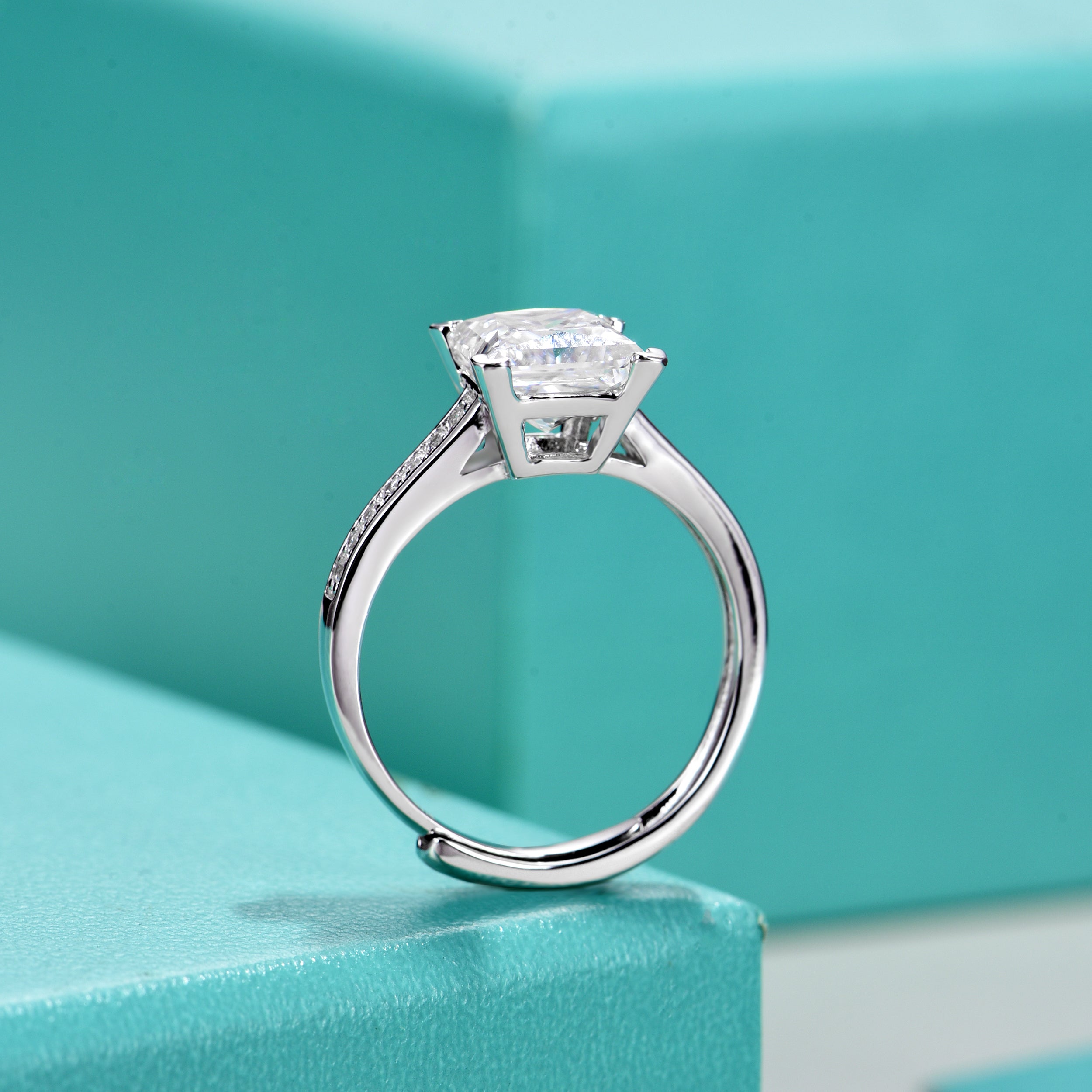 1-carat pure love princess ring [MSR.043]