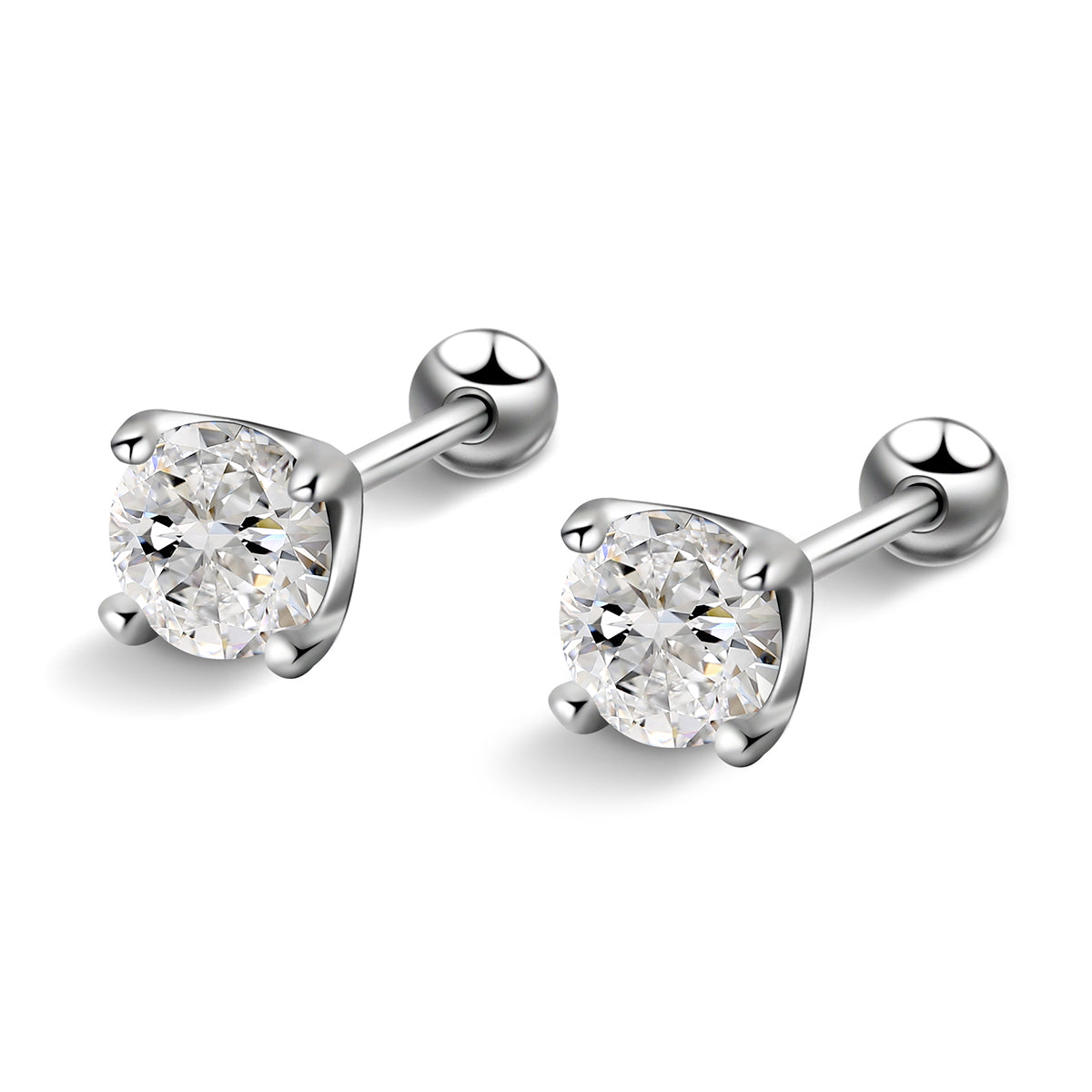 Four Prong Earrings [MSE.002]