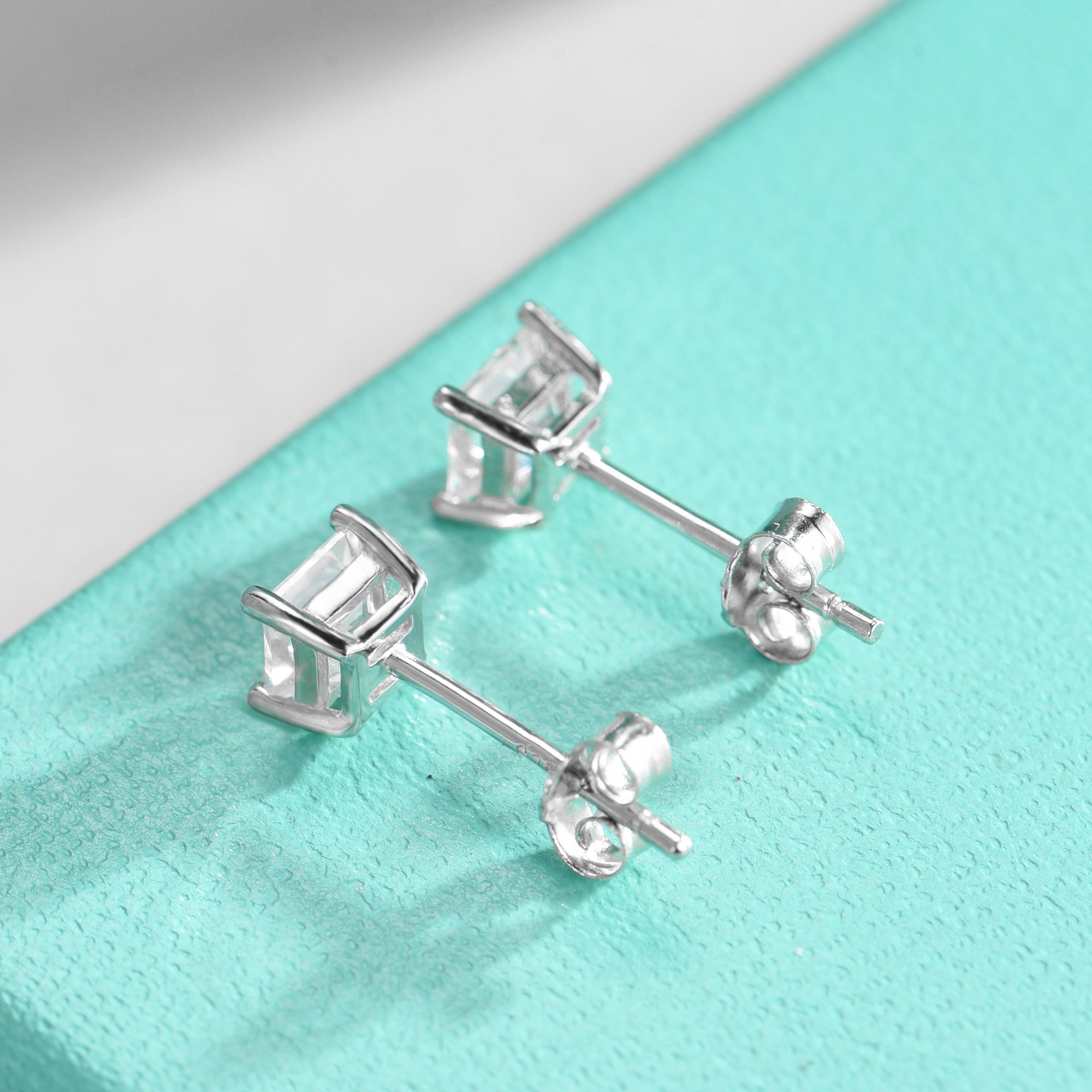 Princess Square Earrings [MSE.170]