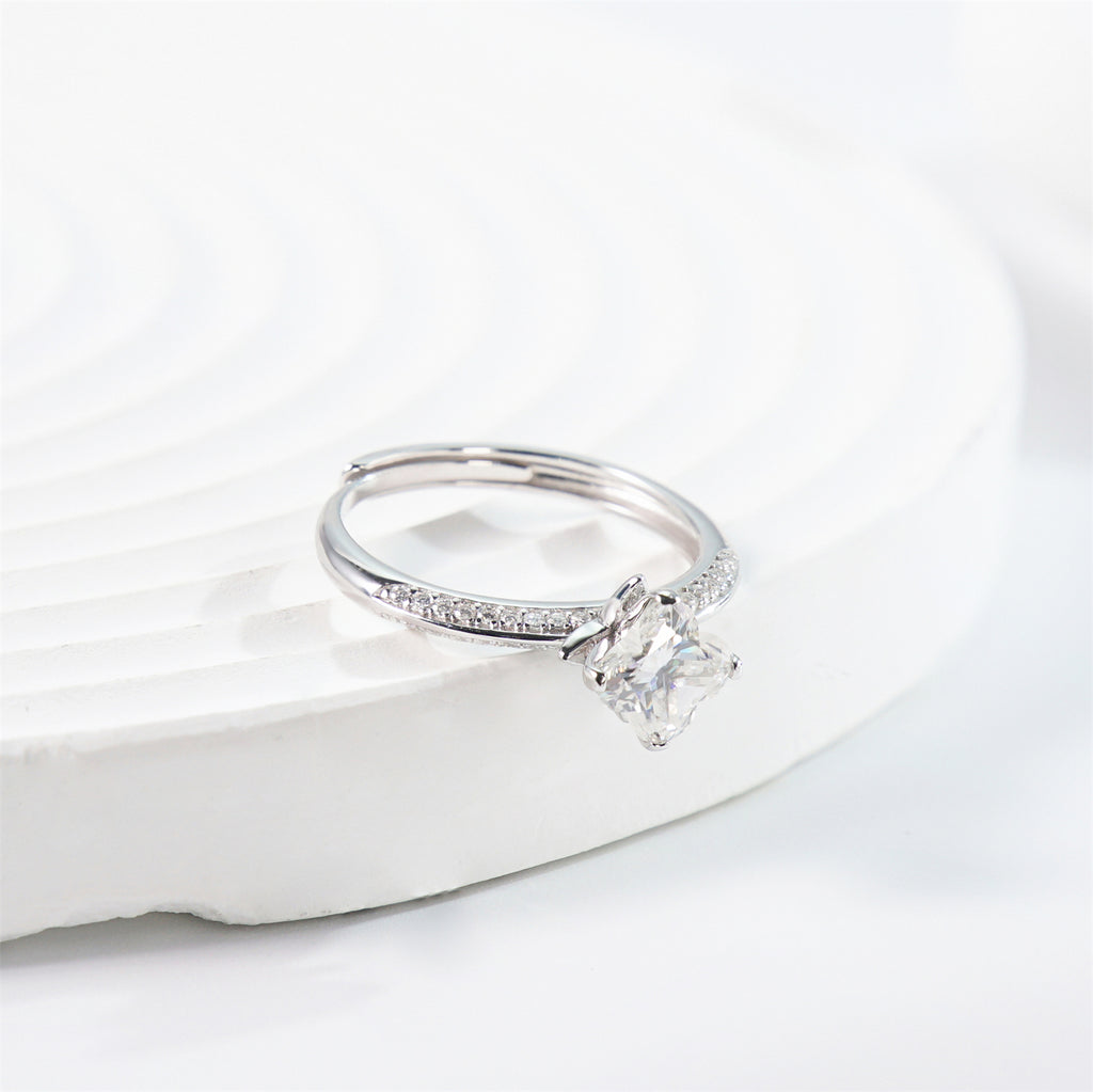[MFR0002] Four leaf clover ring