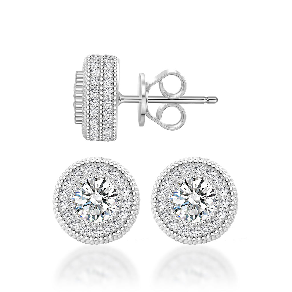 Wheel Cake Earrings [MSE.281-1]