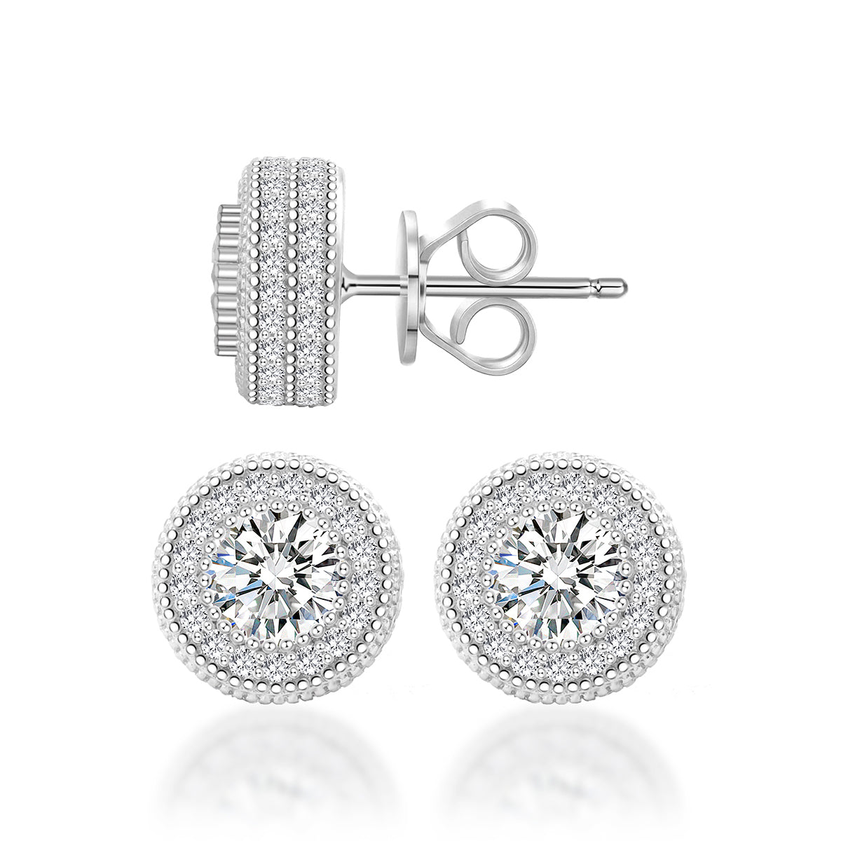 Wheel Cake Earrings [MSE.281-1]