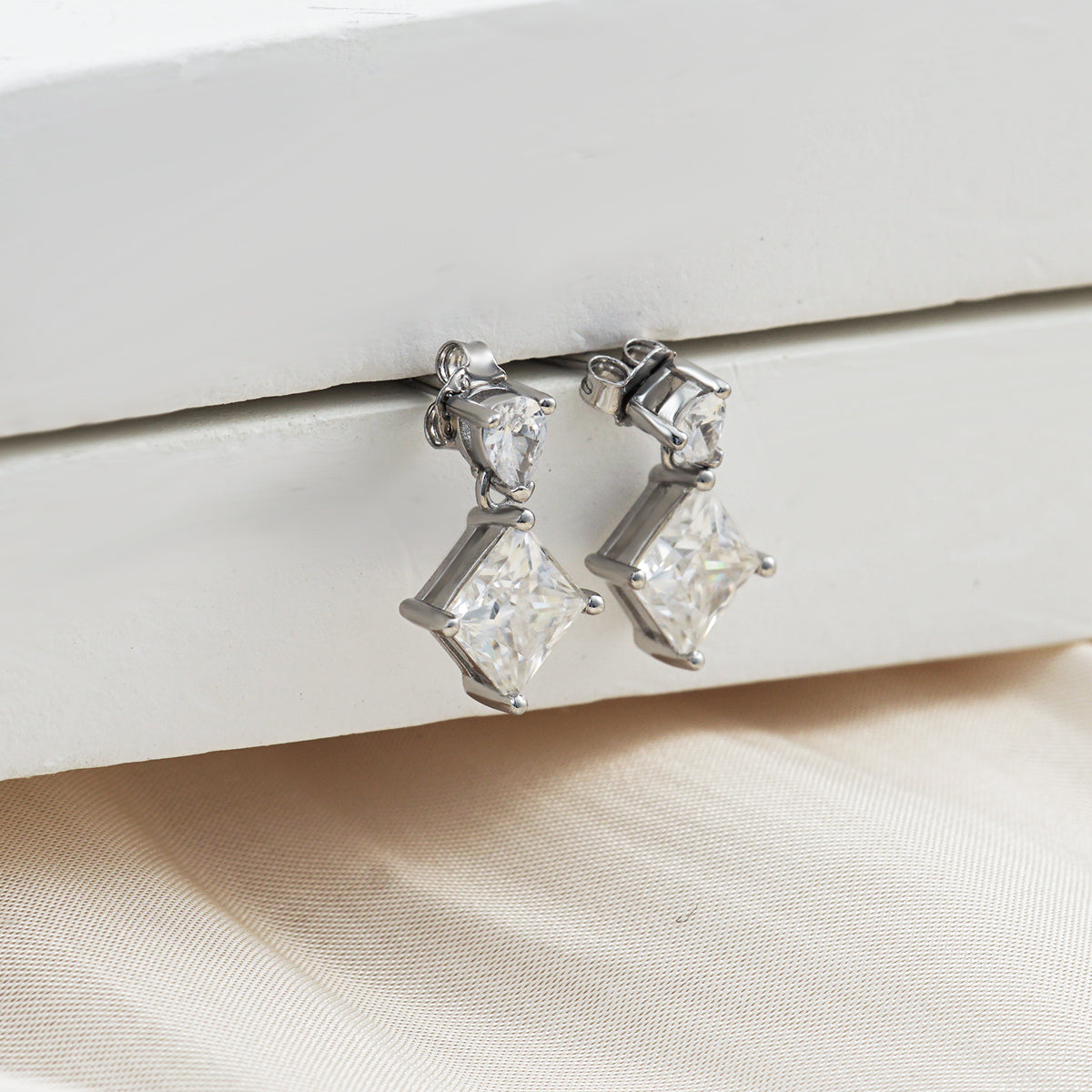 Square Earrings [MSE.009]