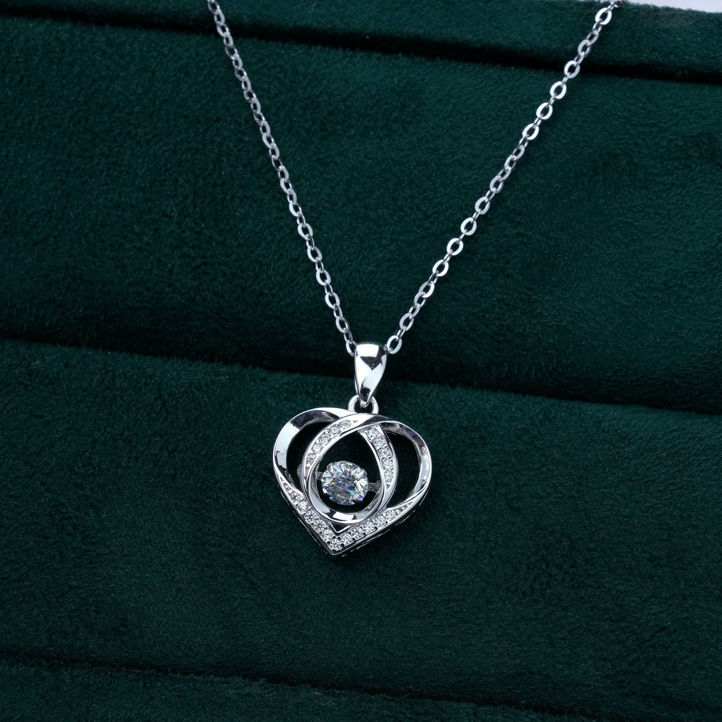 Smart Heart Knot Pendant [MSD.310]