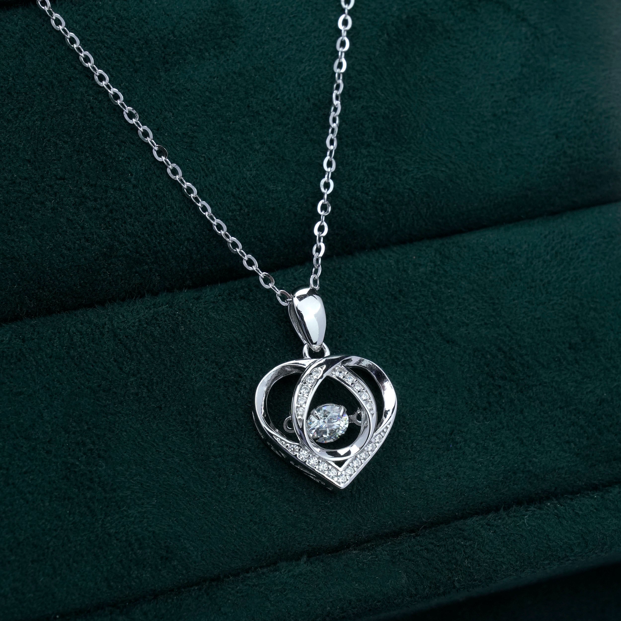 Smart Heart Knot Pendant [MSD.310]