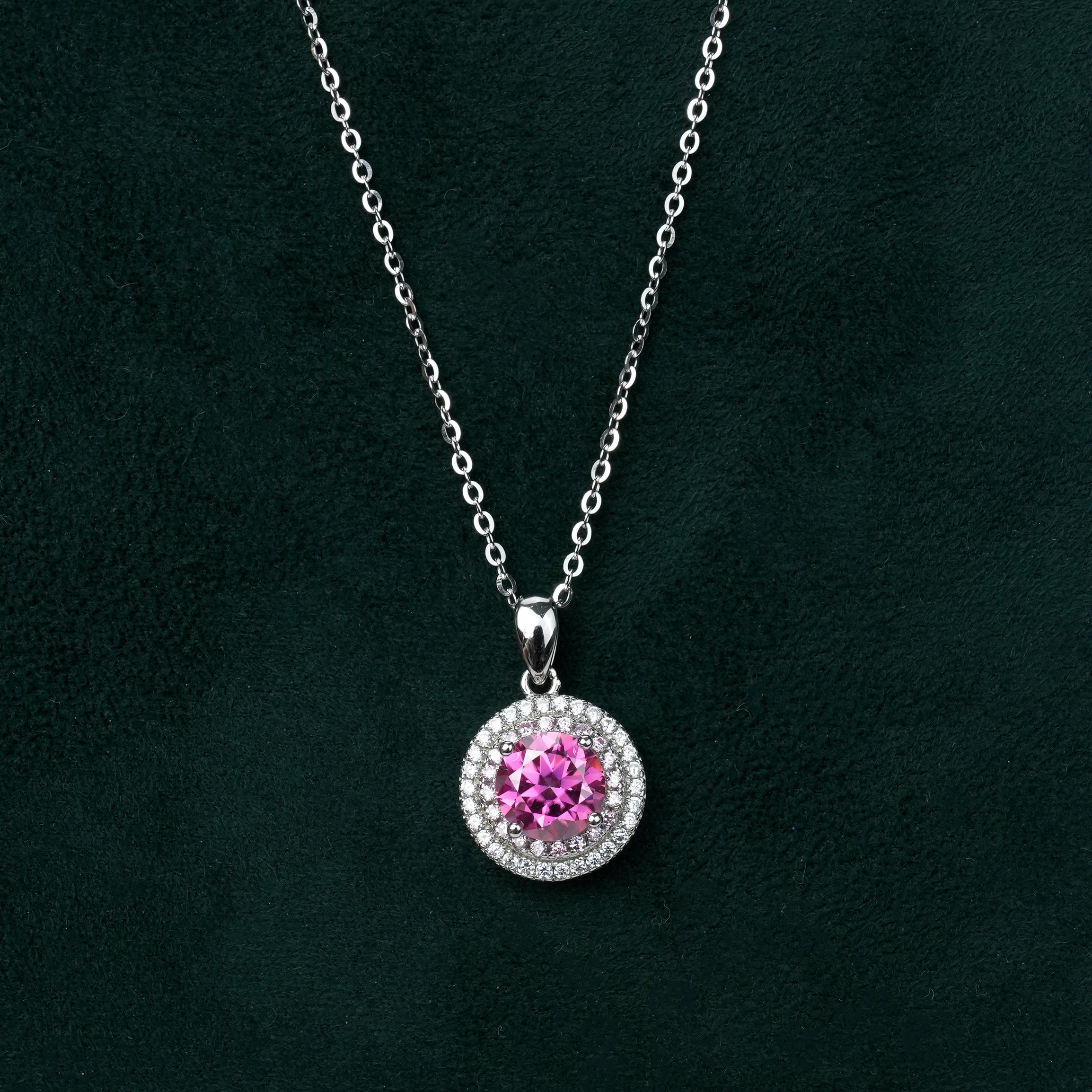 Pink Diamond Luxury Cake Pendant [MSD.186P]