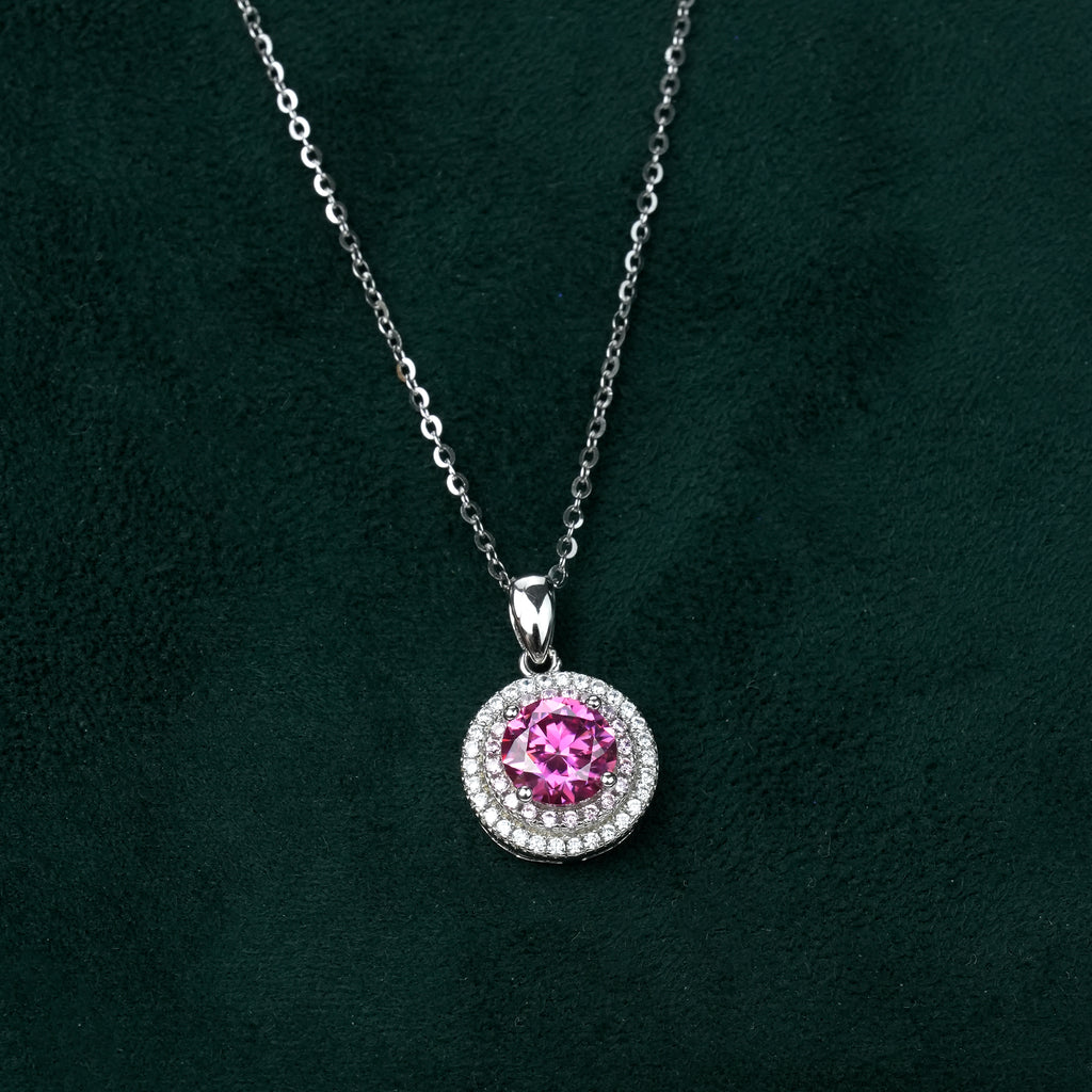 Pink Diamond Luxury Cake Pendant [MSD.186P]