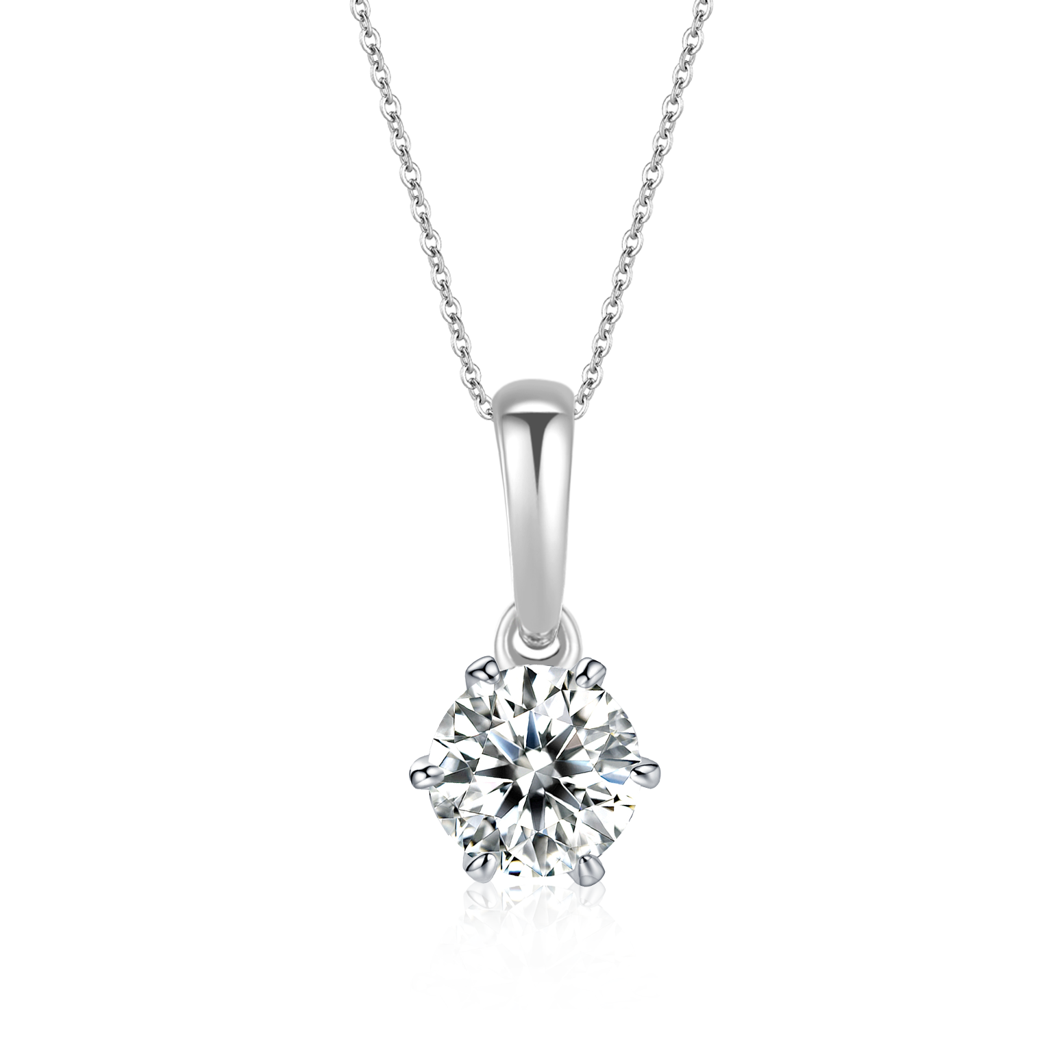 Classic Six-Prong Pendant [MSD.024]