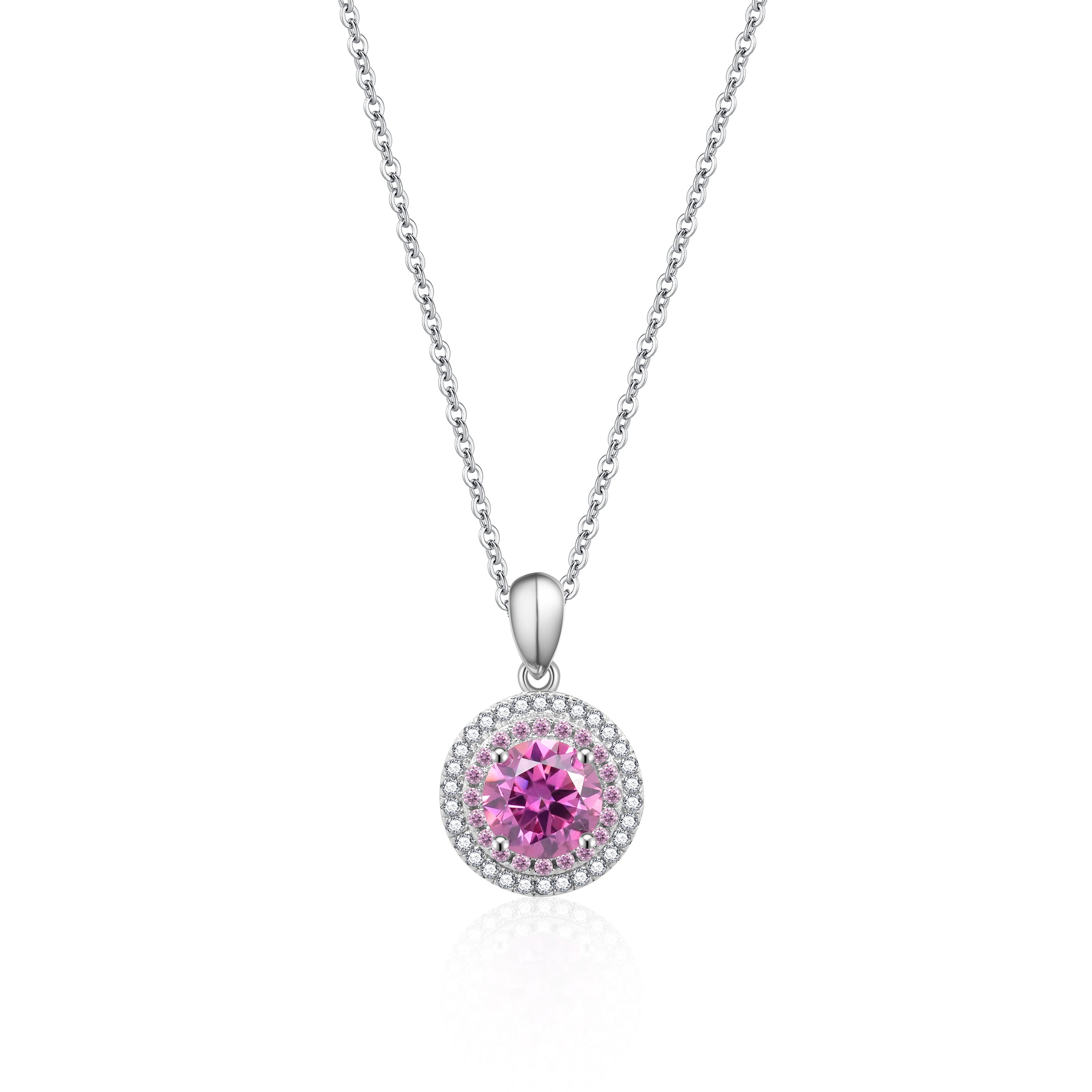 Pink Diamond Luxury Cake Pendant [MSD.186P]