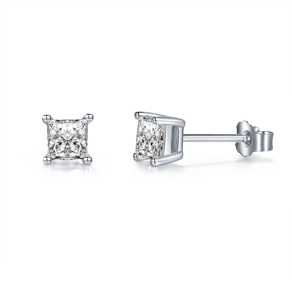 Princess Square Earrings [MSE.170]