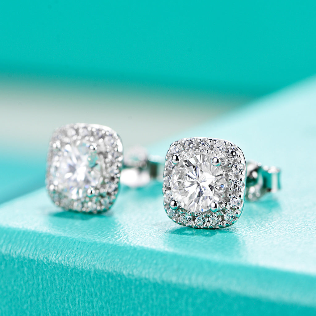 Square Round earrings [MSE.184-1]