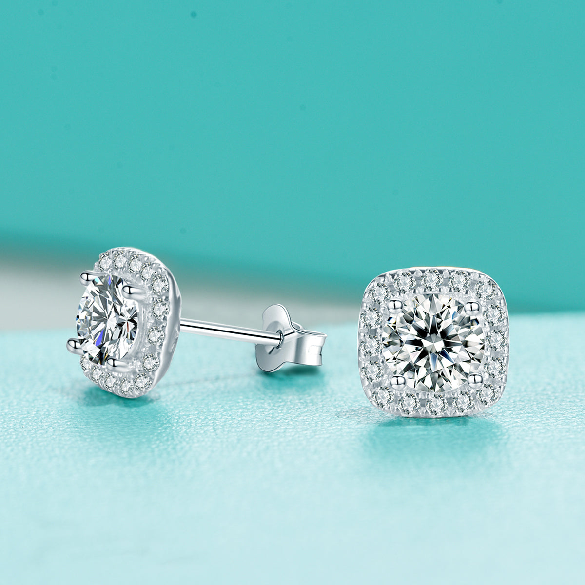 Square Round earrings [MSE.184-1]