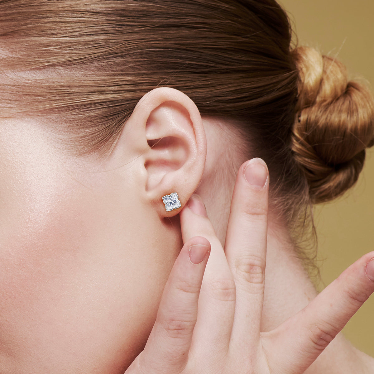 [ME0004] Lily grass earrings
